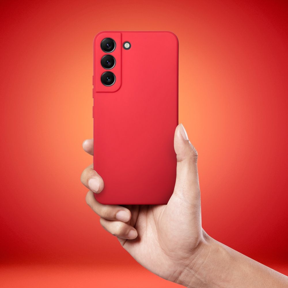 Aizsargvāciņš Samsung A55 5G – SOFT, sarkans — attēls 3