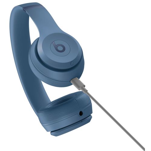 Beats Solo 4 bezvadu on-ear austiņas, Slate Blue