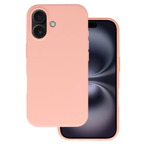 Silicone Lite vāciņš iPhone 16 Plus, persiku — 1