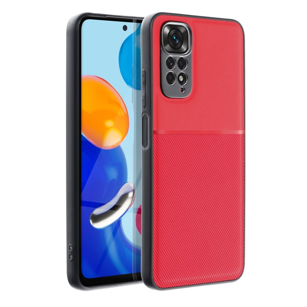 Aizsargvāciņš Xiaomi Redmi Note 11 / 11S – NOBLE, sarkans — attēls 2