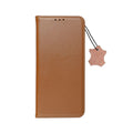 Aizsargvāciņš Samsung S24 FE – SMART PRO leather, brūns