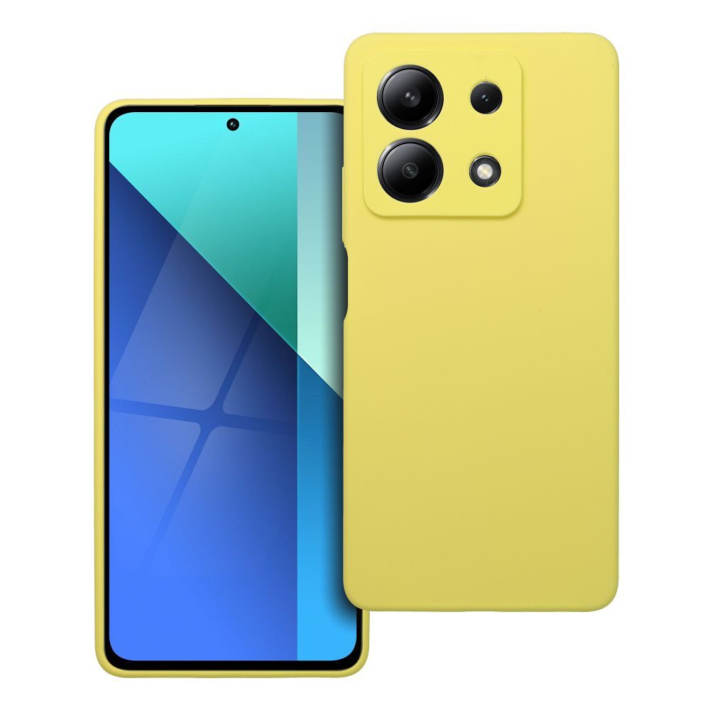 Aizsargvāciņš Xiaomi REDMI NOTE 13 5G lemon – SILICONE 2mm