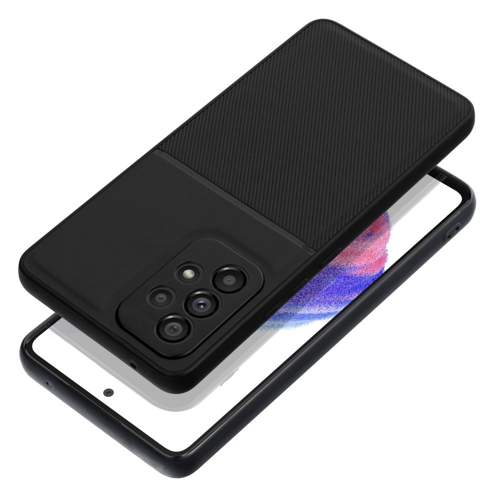 Aizsargvāciņš Samsung A53 5G – NOBLE, melns — attēls 3