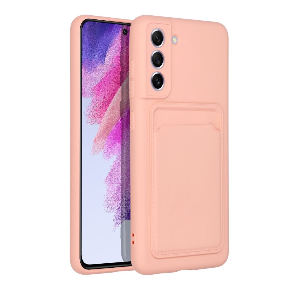 Aizsargvāciņš Samsung S21 FE – CARD, rozā — attēls 2