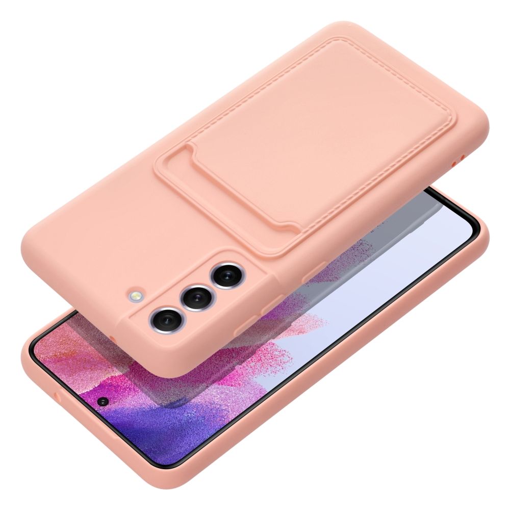 Aizsargvāciņš Samsung S21 FE – CARD, rozā — attēls 3
