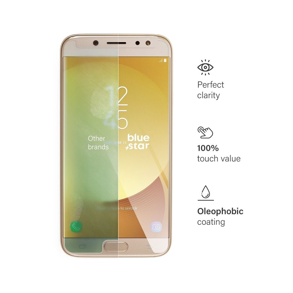 Aizsargstikls Samsung Galaxy J7 (2017) – Blue Star — attēls 4