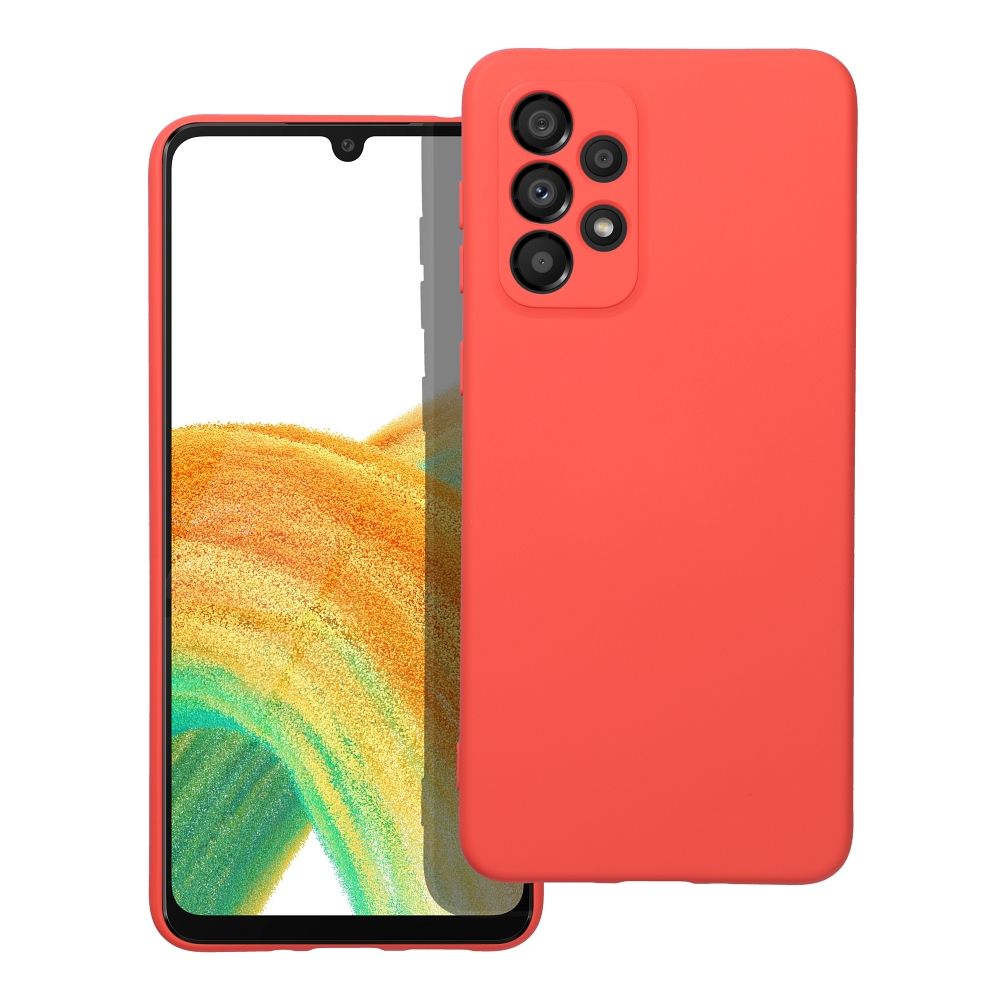 Aizsargvāciņš Samsung A33 5G peach – SILICONE