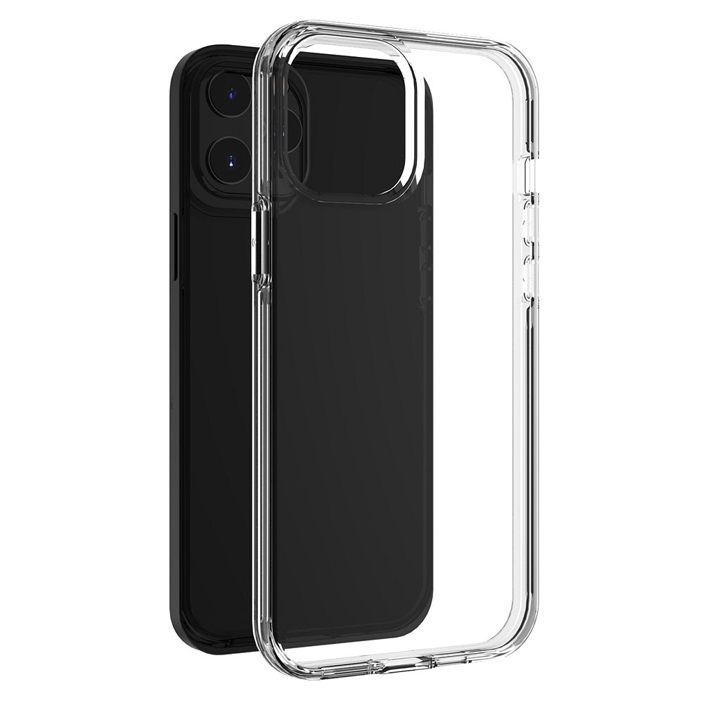 Aizsargvāciņš iPhone 13 Pro – CLEAR 2 mm BOX, caurspīdīgs — attēls 3