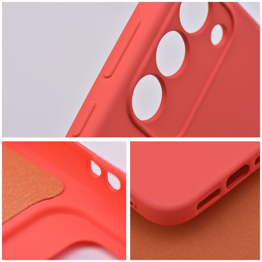 Aizsargvāciņš Samsung A55 5G peach – SILICONE — attēls 3