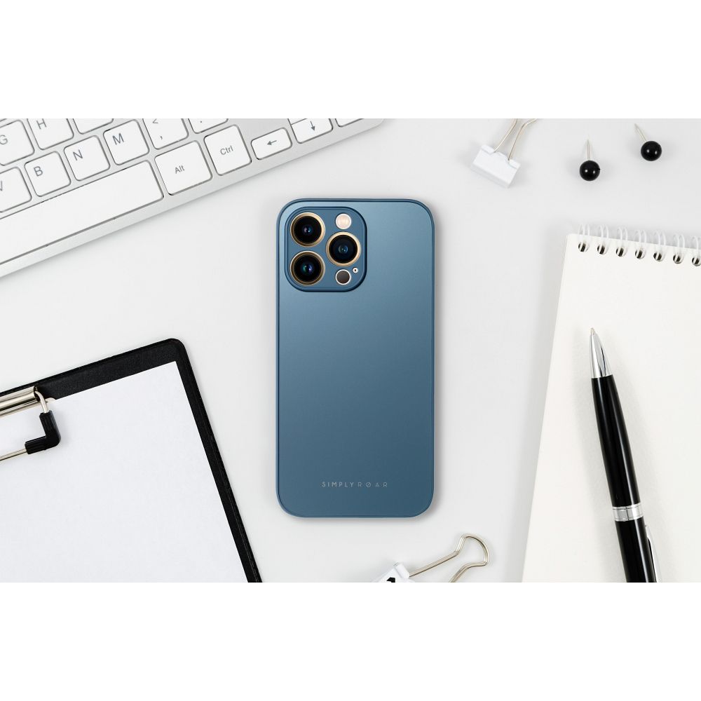 Aizsargstikls iPhone 14 Pro – Roar Matte, zils — attēls 4