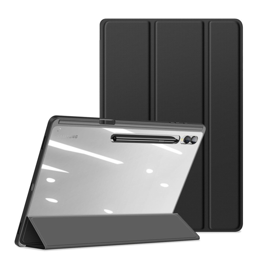 Aizsargvāciņš Samsung Tab S9 Ultra – DUX DUCIS TOBY with pencil storage, melns — attēls 2