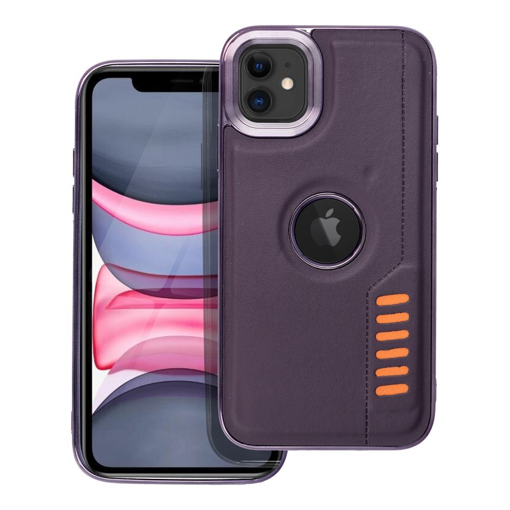 Aizsargvāciņš iPhone 11 dark – MILANO, violets