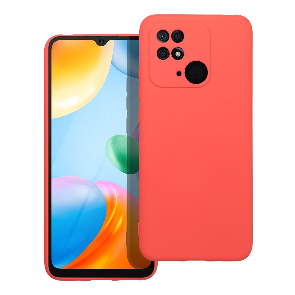 Aizsargvāciņš Xiaomi Redmi 10C peach – SILICONE