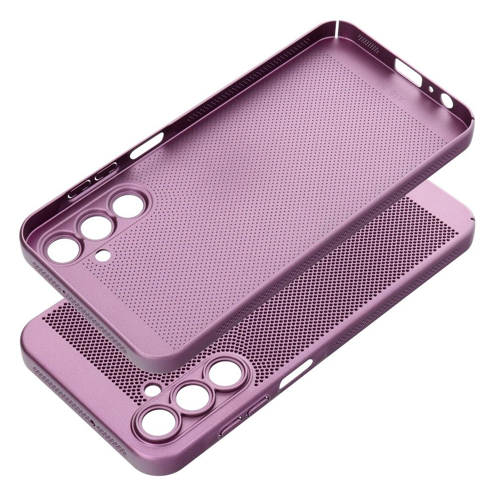 Aizsargvāciņš Samsung A15 4G / A15 5G – BREEZY, violets — attēls 3