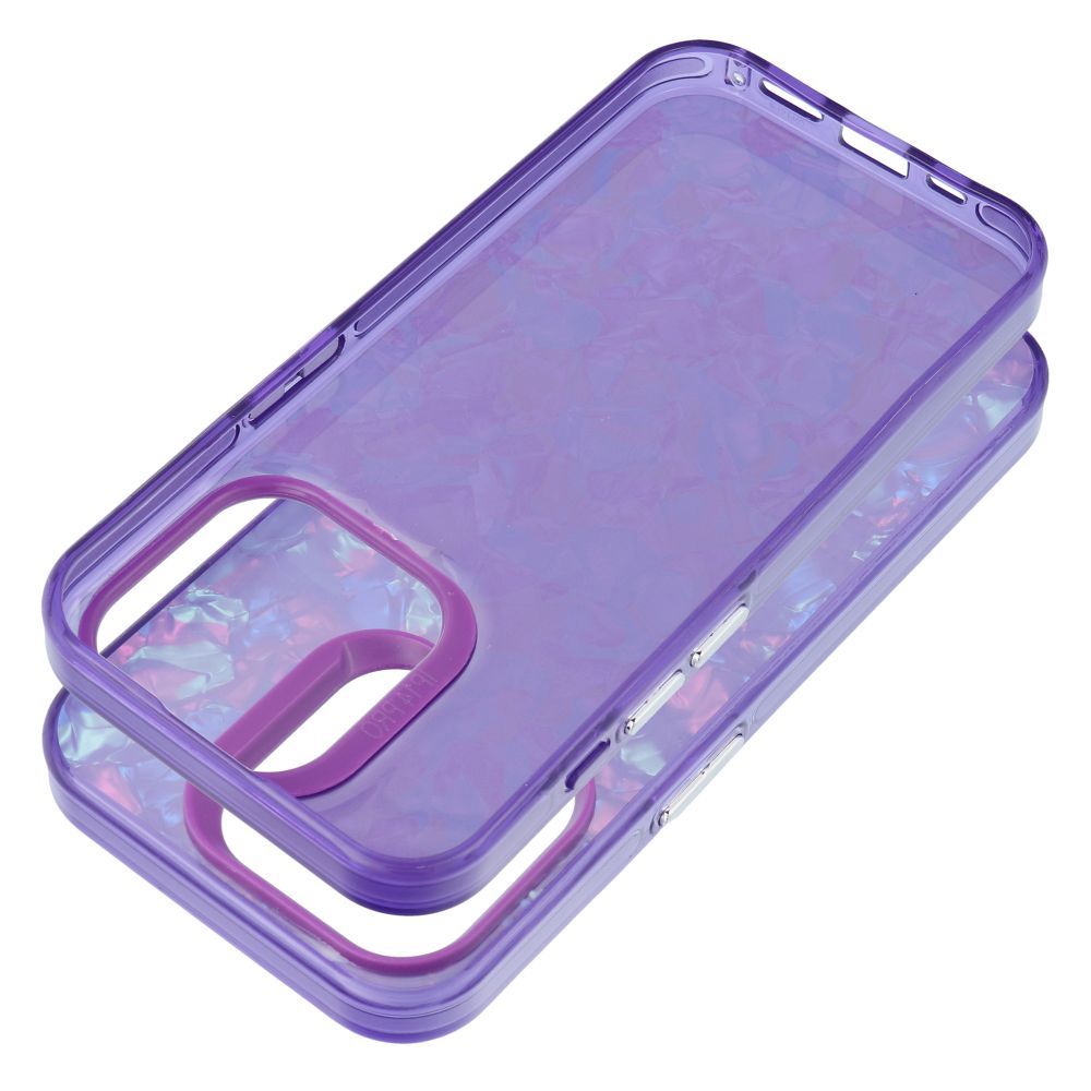 Aizsargvāciņš iPhone 16 – TUTTI FRUTTI, violets — attēls 2