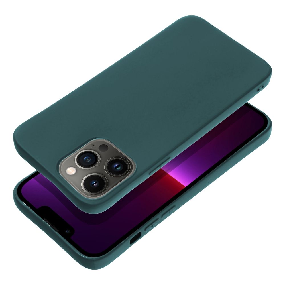 Aizsargvāciņš iPhone 13 Pro Max – MATT, tumši zaļš — attēls 2