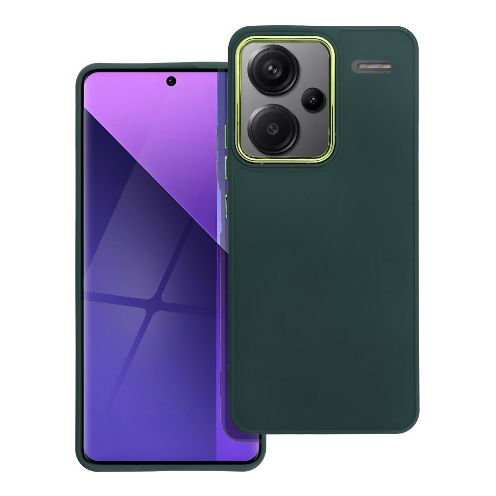 Aizsargvāciņš Xiaomi Redmi Note 13 Pro Plus 5G – FRAME, zaļš