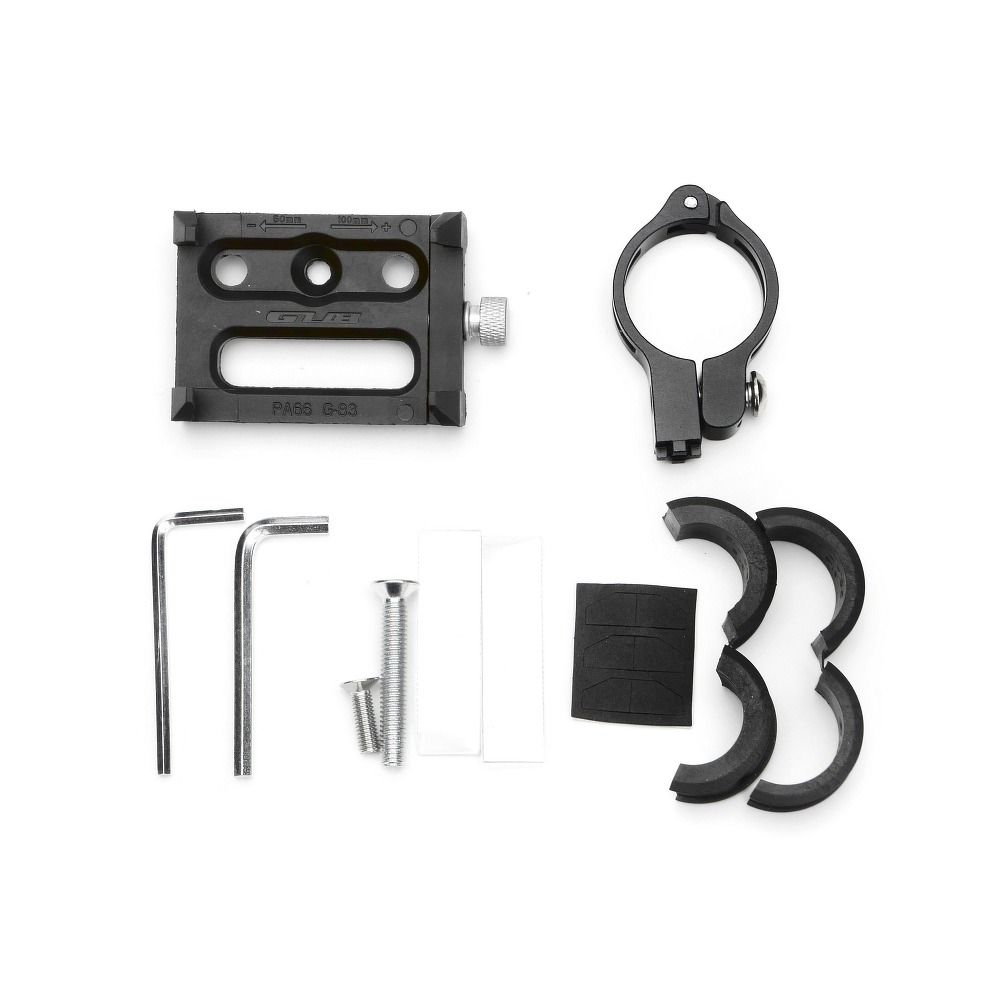 GUB bike holder for mobile phone G83 Aluminium black — attēls 3
