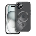 Aizsargvāciņš iPhone 15 – ELECTRO MAG compatible with MagSafe, melns