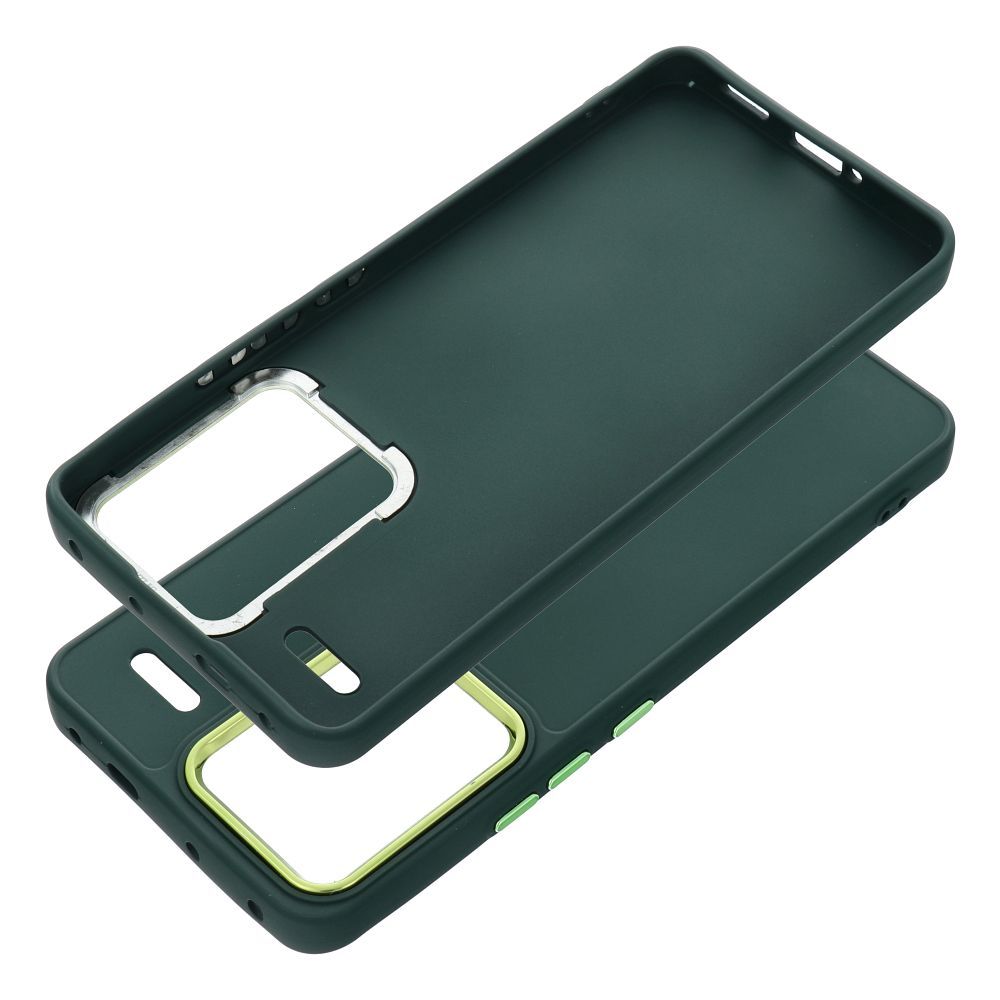 Aizsargvāciņš Xiaomi Redmi Note 13 Pro Plus 5G – FRAME, zaļš — attēls 2