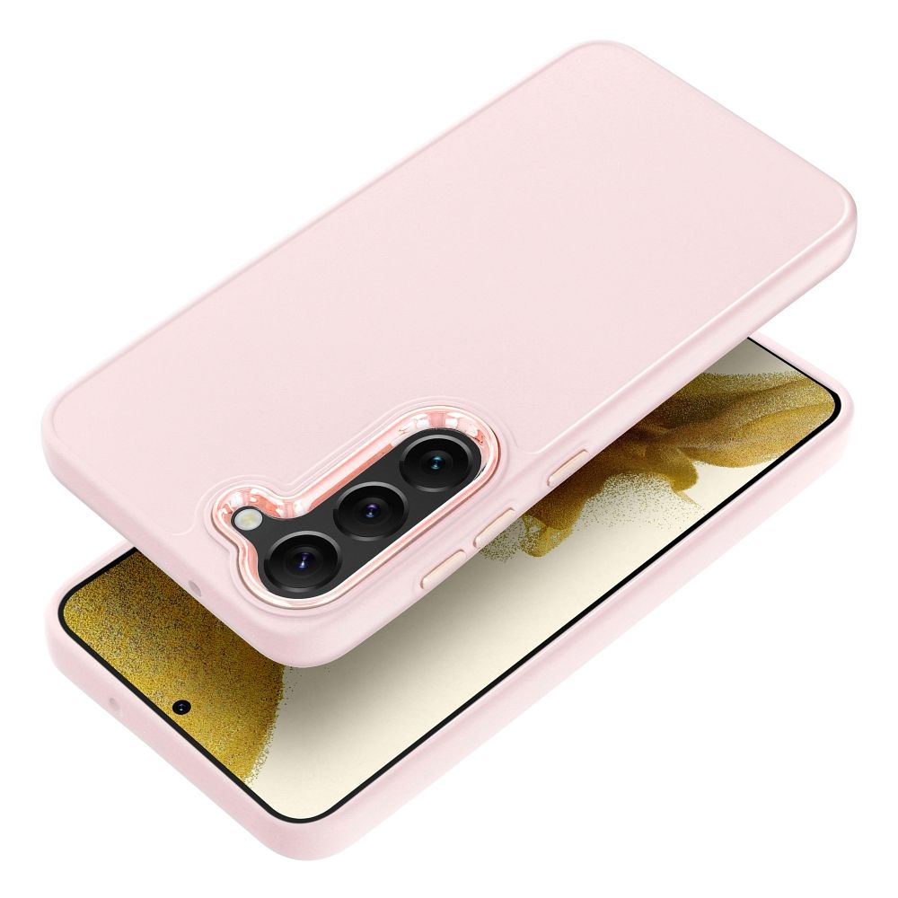 Aizsargvāciņš Samsung S23 – FRAME, pūderrozā — attēls 2