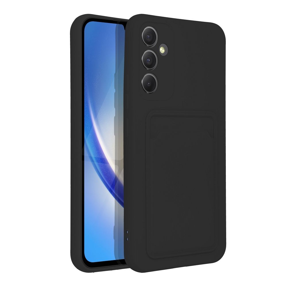 Aizsargvāciņš Samsung A34 5G – CARD, melns — attēls 2