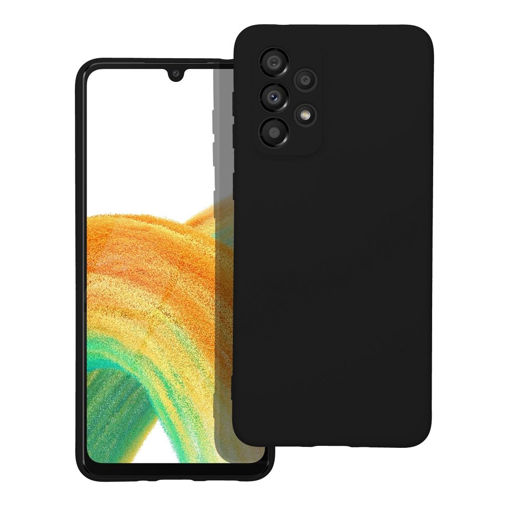 Aizsargvāciņš Samsung A33 5G – SILICONE, melns
