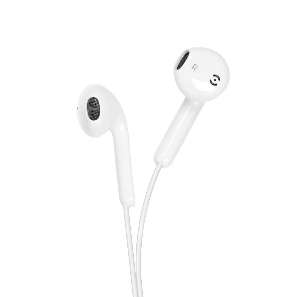 Forcell earphones stereo for Apple iPhone Lightning 8-pin NEW BOX white — attēls 3