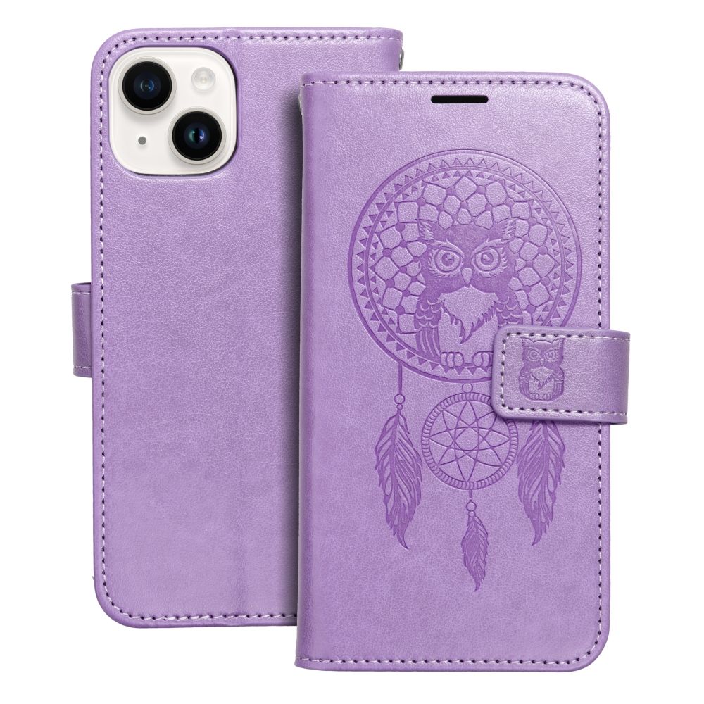 Aizsargvāciņš iPhone 14 dreamcatcher – MEZZO, violets
