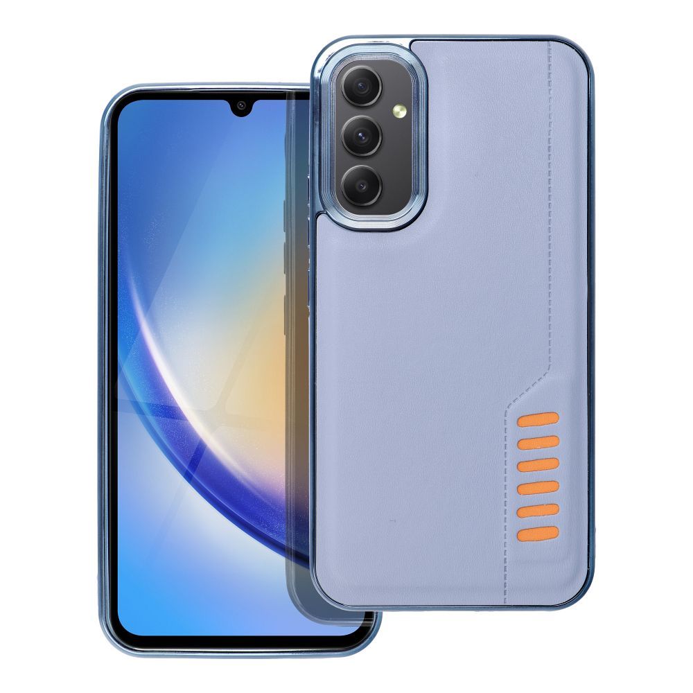 Aizsargvāciņš Samsung A34 5G – MILANO, zils