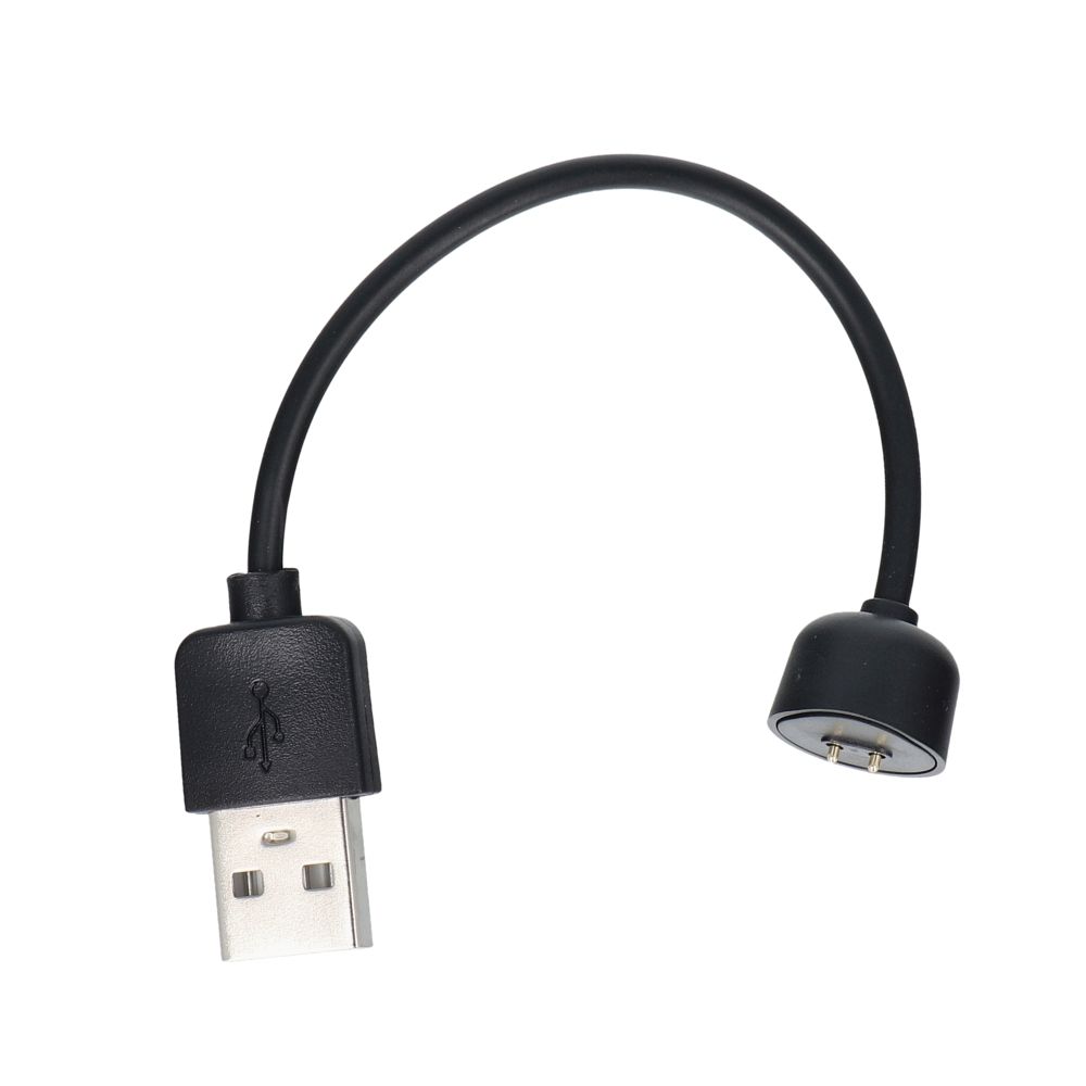 Kabelis Cable USB A for charging Xiaomi Mi Band 5 / Mi Band 6 0,15 m black — attēls 2