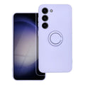 Aizsargvāciņš Samsung S23 – SILICONE RING, violets
