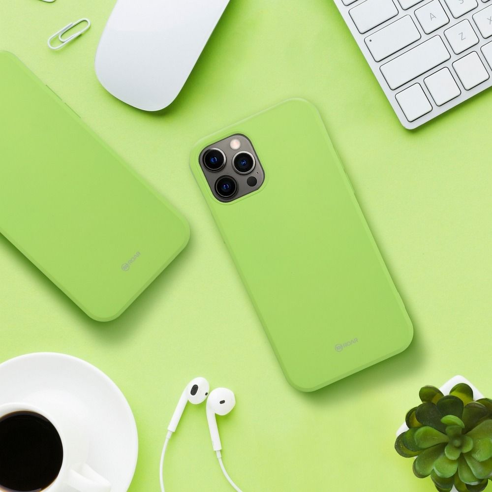 Aizsargvāciņš Samsung Galaxy A52 5G / A52 LTE ( 4G ) / A52s 5G lime – Roar Colorful Jelly — attēls 4