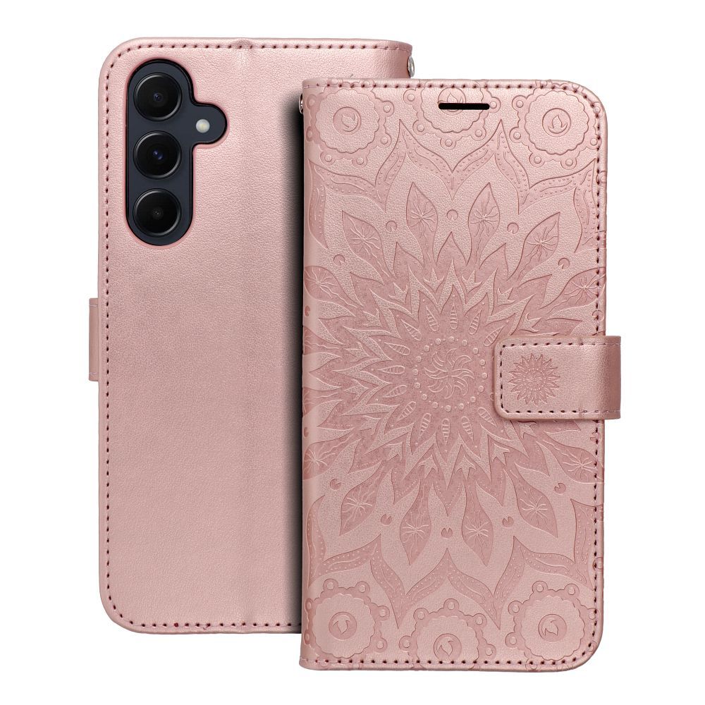 Aizsargvāciņš Samsung A55 5G mandala – MEZZO, rozā zelta
