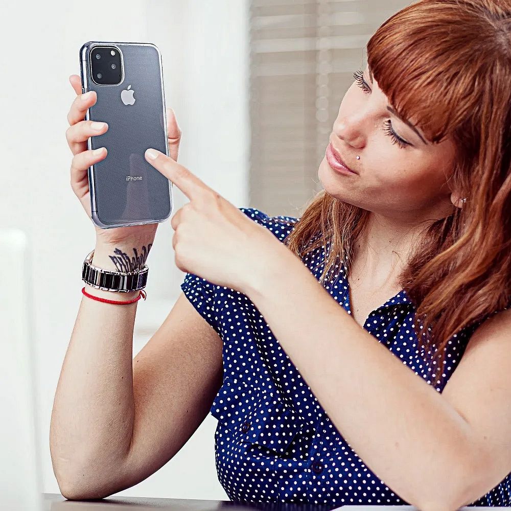 Aizsargvāciņš Samsung A23 5G – BACK ULTRA SLIM 0,3 mm, caurspīdīgs — attēls 4
