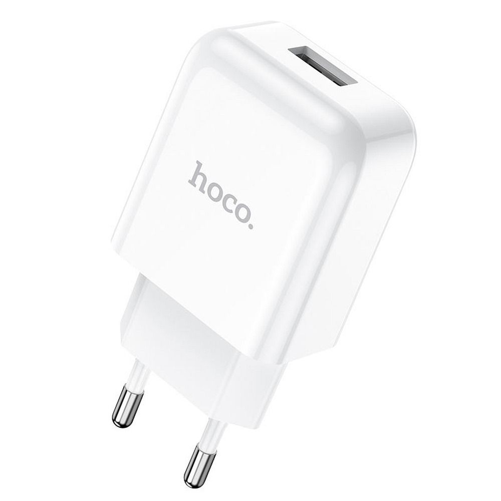 Uzlādes adapteris HOCO travel charger USB A + cable USB A to Lightning 2A N2 white — attēls 3
