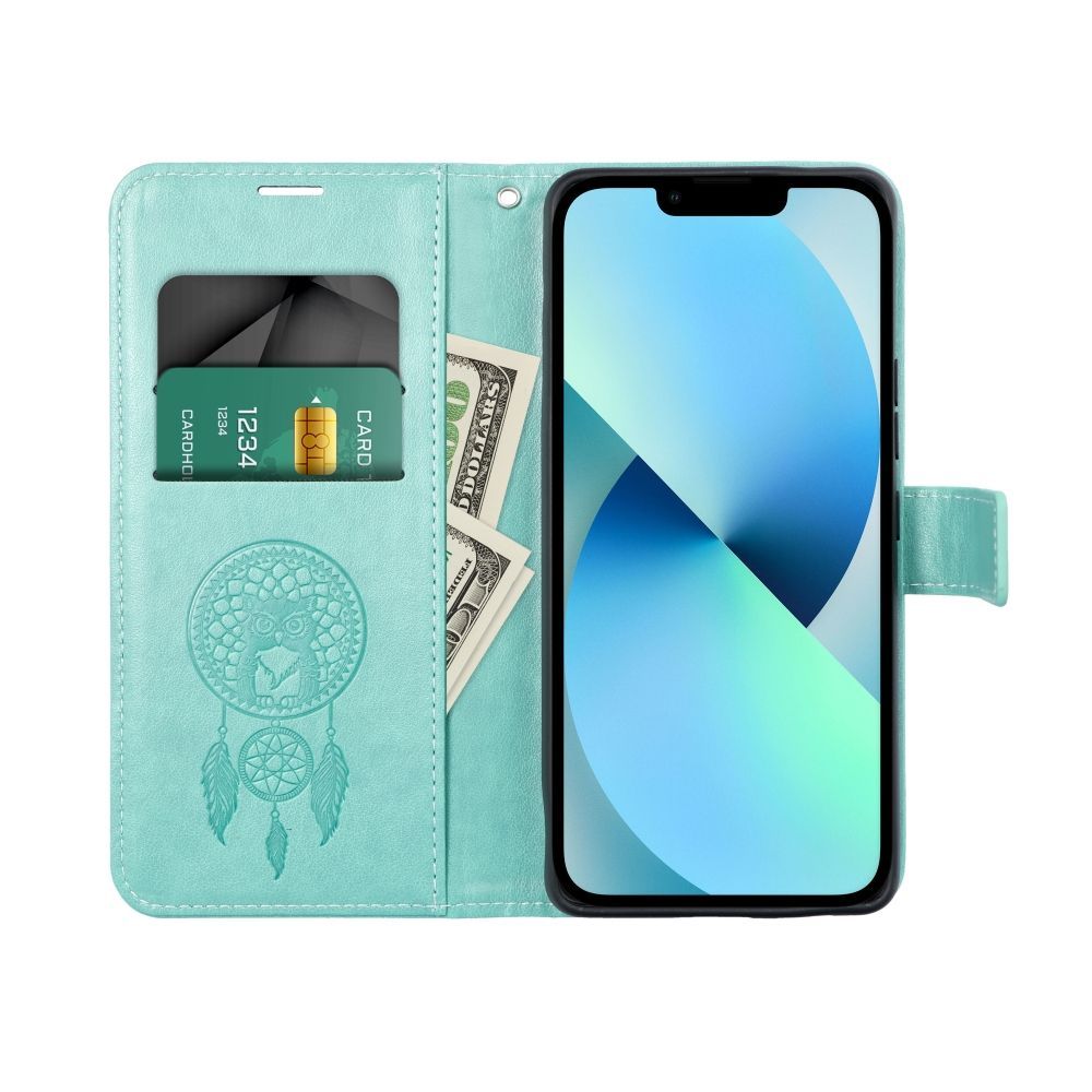 Aizsargvāciņš Xiaomi Redmi 13C / POCO C65 dreamcatcher – MEZZO, zaļš — attēls 4