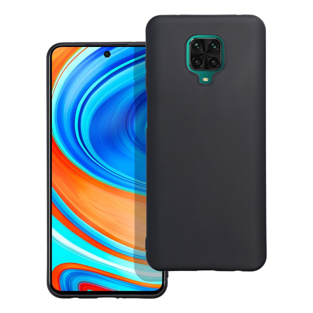 Aizsargvāciņš Xiaomi Redmi Note 9 Pro – MATT, melns