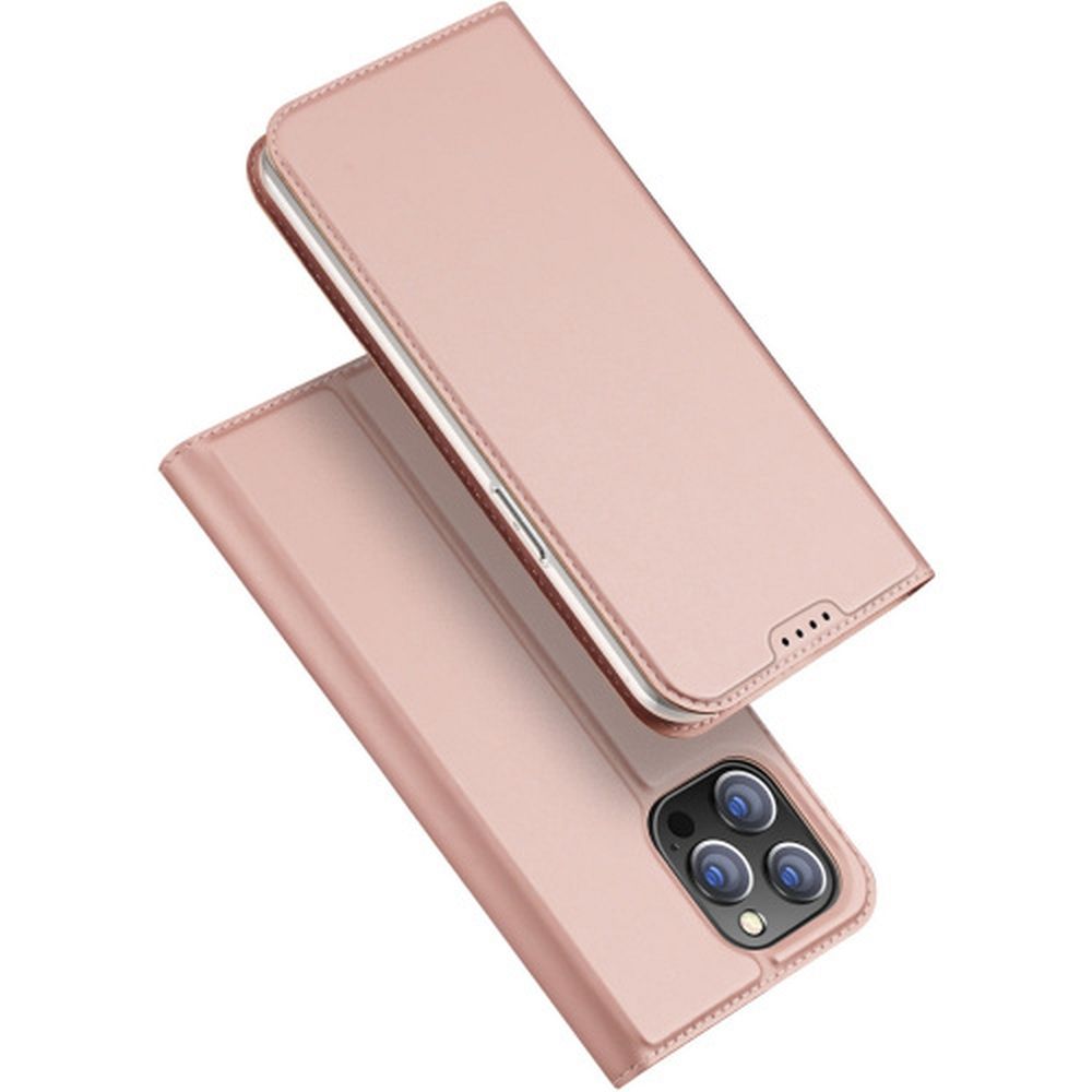 Aizsargvāciņš iPhone 15 rose – DUX DUCIS wallet SKIN PRO — attēls 2