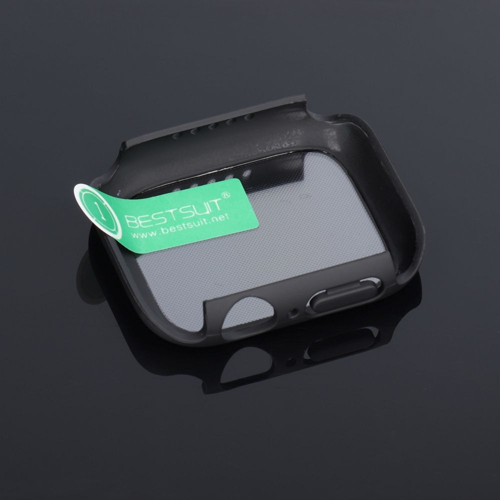 Aizsargstikls Apple Watch series 7/8/9-41mm - grafitowy – Bestsuit with — attēls 4