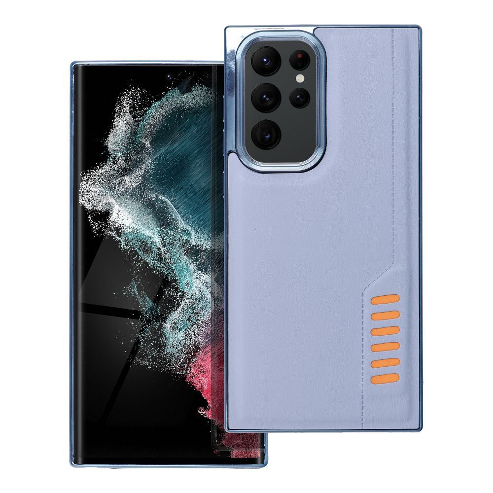 Aizsargvāciņš Samsung S22 Ultra – MILANO, zils