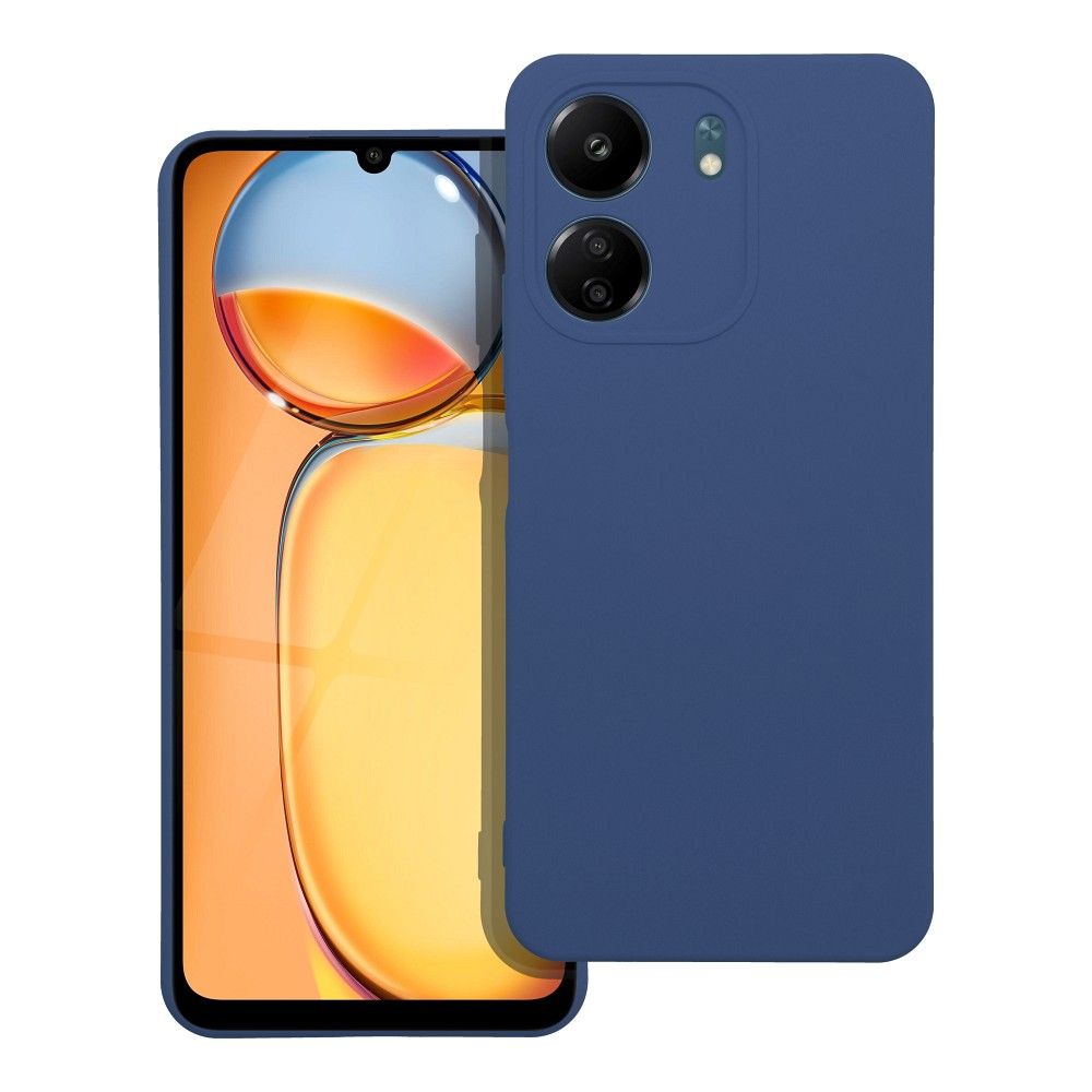 Aizsargvāciņš Xiaomi Redmi 13C / POCO C65 – SILICONE, zils