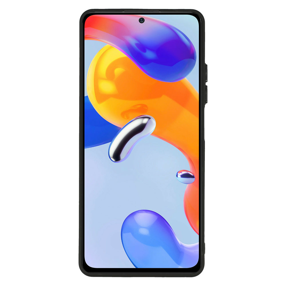 Leather 3D aizsargvāciņš Xiaomi Redmi Note 11 Pro / Note 11 Pro 5G, melns, dizains Nr. 3