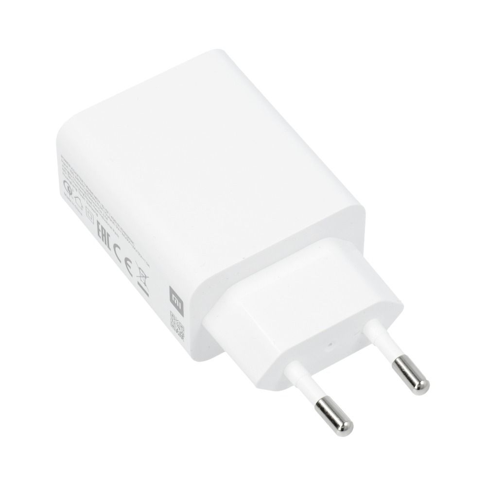 Uzlādes adapteris Xiaomi original charger USB A QC3.0 3A 33W MDY-11-EZ white bulk — attēls 2