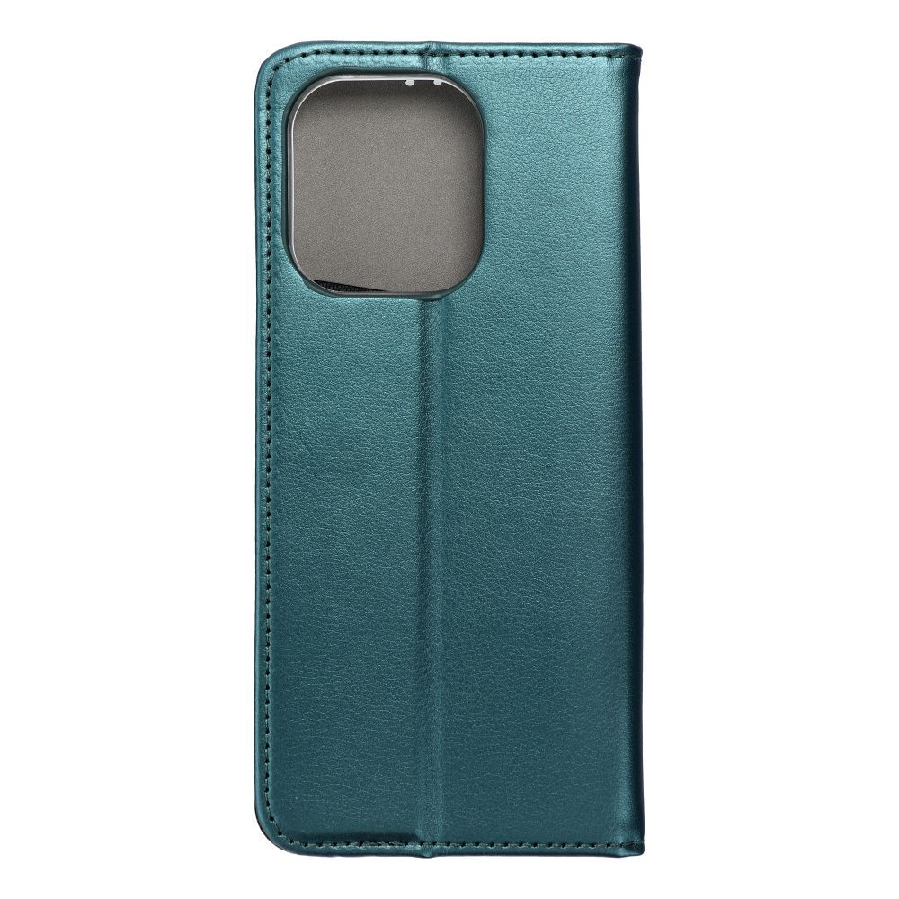 Aizsargvāciņš Xiaomi Redmi Note 13 4G – SMART MAGNETO, tumši zaļš — attēls 2