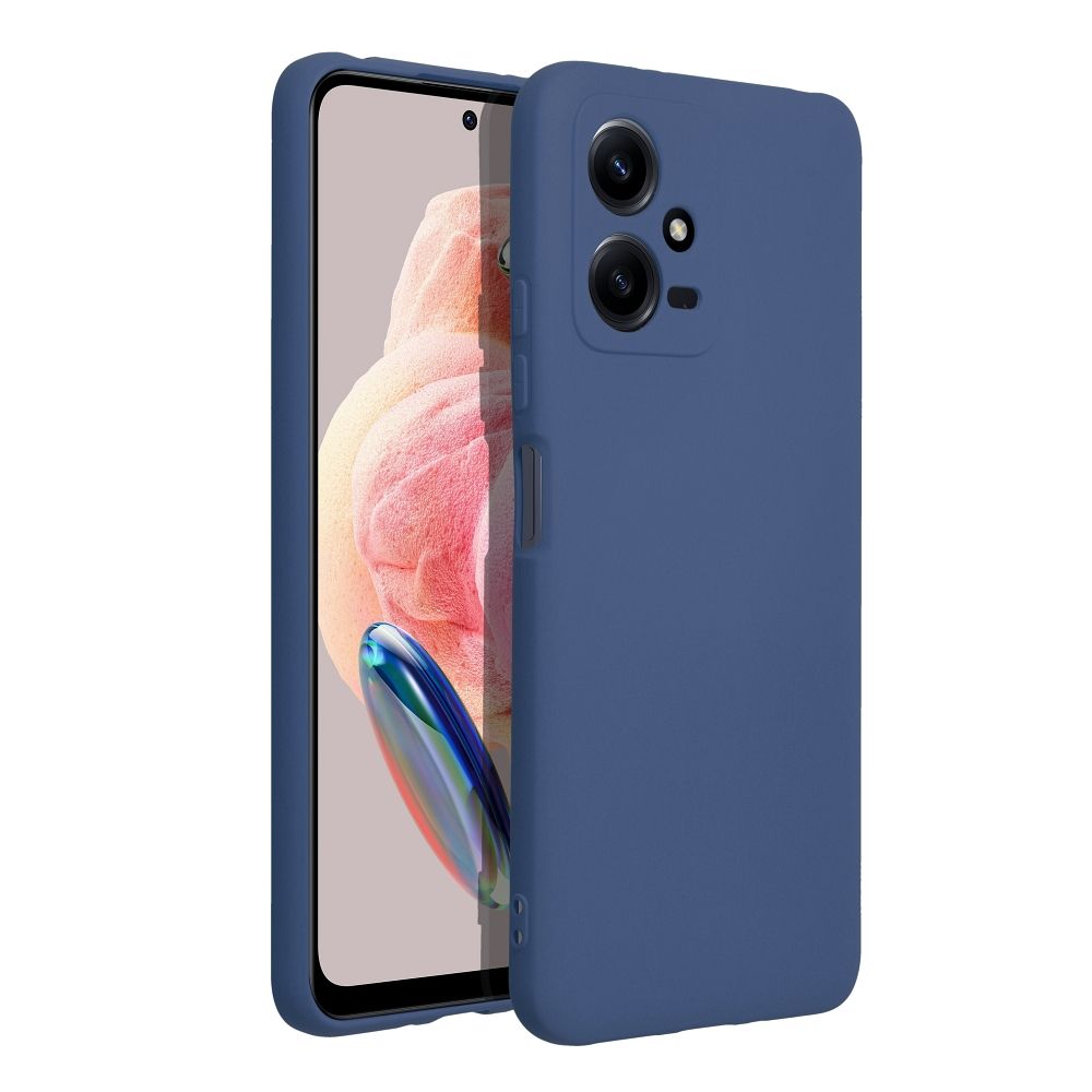 Aizsargvāciņš Xiaomi Redmi Note 12 5G – SILICONE, zils — attēls 2