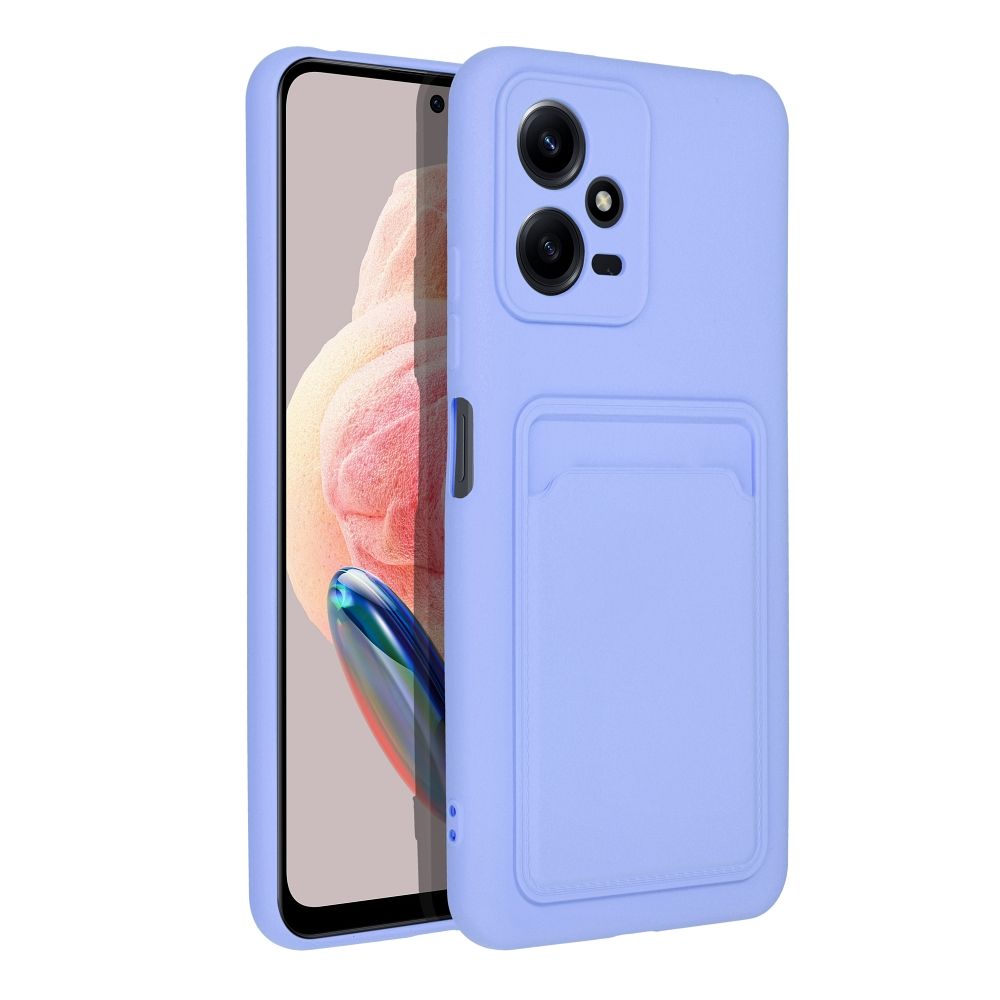 Aizsargvāciņš Xiaomi Redmi NOTE 12 5G – CARD, violets — attēls 2