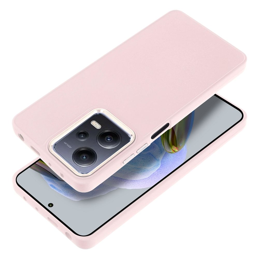 Aizsargvāciņš Xiaomi Redmi Note 12 Pro 5G – FRAME, pūderrozā — attēls 3