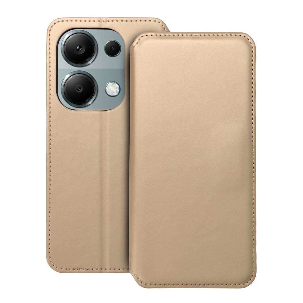 Aizsargvāciņš Xiaomi Redmi Note 13 Pro 4G – DUAL POCKET, zelta