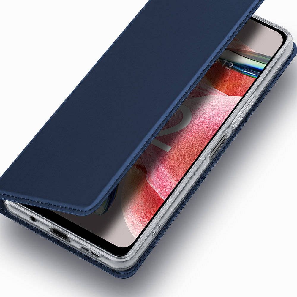 Aizsargvāciņš Redmi Note 12 4G – DUX DUCIS Skin Pro - Smooth Leather, zils — attēls 3